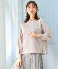 J.PRESS LADIES L 【WEB限定カラーあり】ダンボールニットジャージー カットソー