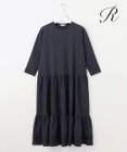23区 【R(アール)】フォルムニット ティアード ワンピース