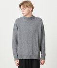 ATON WOOL MOULINE | モックネックセーター - UNISEX