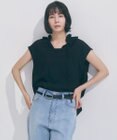 UNFILO 【WEB限定カラー】ヴィンテージシアー フリルネック ブラウス