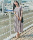 「サマさまカットソー」サイドティアードワンピース