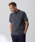 J.PRESS MEN カスリ モックネック Tシャツ
