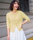 ANY SIS S 【接触冷感・UVカット・洗える】ハーフスリーブ カーディガン