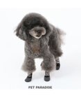 PET PARADISE 犬 靴 靴下 フィットシューズ 【ＳＳ】 《グリーン / ブラウン》