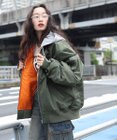 WEGO 【ユニセックス着用ITEM】2WAYフードパファーMA－1