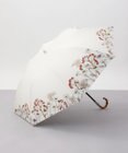 AURORA JILL STUART（ジル スチュアート） ボタニカルプリント晴雨兼用傘（二 つ折り傘・トップフラット）