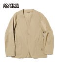 J.PRESS MEN 【J.PRESS ORIGINALS】【UNISEX】Nylon Polyurethane Dray Stretch No Collar Jacket