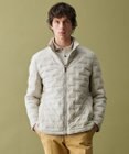 JOSEPH ABBOUD 【ストレッチ/中綿/軽量/インフード】2WAYストレッチパテッドブルゾン　26SSモデル