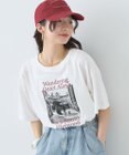 earth music&ecology 【接触冷感】アソートプリントレギュラースリットＴｅｅ