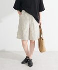 Green Parks ・ELENCARE DUE ストライプショートパンツ