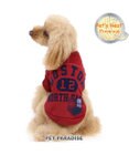 PET PARADISE 犬 服 Tシャツ 【小型犬】 プレミアム ペティーヒート カレッジ 赤