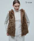 BEIGE， 【S-size】CLAWLEY / ファー ジレ