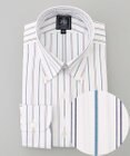 J.PRESS MEN 【WEB・一部店舗限定】PINOXリズムストライプシャツ/B.D.