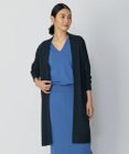 ICB 【WEB限定カラーあり・洗える】シンセティックハイゲージ  ロングカーディガン