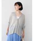 Green Parks さらっと　Ｖネックカーディガン