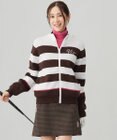 23区GOLF 【WOMEN】リバーシブルニットブルゾン