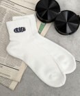 WEGO 刺繍パイルソックス（U）