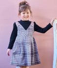 ANY KIDS ドッキングチェックワンピース