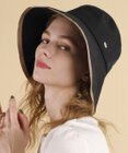 【サイズ調整可】TRIM RIBBON BUCKET HAT バケットハット
