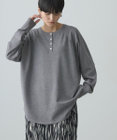 AMERICAN HOLIC ２ＷＡＹバイパチヘンリーネックニットプルオーバー