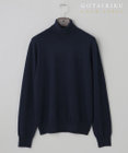 GOTAIRIKU GOLD LABEL/WEB&一部店舗限定【洗える】カシミヤ100％ ハイゲージタートルネック ニット