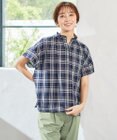J.PRESS LADIES シアーストライプチェック カットソー