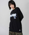 WEGO 【ユニセックス着用ITEM/MLサイズ展開】別注BENDAVISバブルロゴプルオーバー
