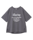 earth music&ecology 【接触冷感】アソートプリントレギュラースリットＴｅｅ