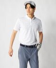 FILA GOLF／marie claire 【FILA GOLF】メッシュ加工ロゴ半袖ポロシャツ
