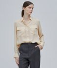 BEIGE， OLGA / シャーリングブラウス
