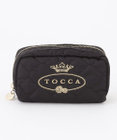 TOCCA 【撥水】CHECKER CLOVER POUCH ポーチ