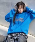 WEGO 【ユニセックス着用ITEM/SMLサイズ展開】グラフィックロゴプルパーカー