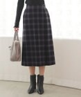 ANY SIS S ビューティサーモ2WAYストレッチチェック スカート