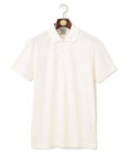 J.PRESS MEN 【大人気】アメリカンコットン鹿の子 バックブルポロシャツ