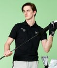 23区GOLF 【MEN】ハニカムカノコ半袖ポロシャツ
