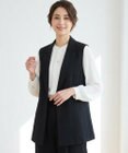 ANY SIS L 【洗える】セレモニーダブルクロス ジレ