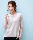 ANY SIS 【アイスタッチ】ポロ ニット