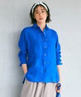 23区 【CLASSY. 9月号掲載/WEB限定カラーあり】LIBECO ベーシック シャツ