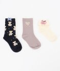 ANY KIDS 【3点セット】ソックス（クマセット）