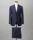GOTAIRIKU 【Loro Piana Fabric】365 通年スーツ(ネイビー×格子)