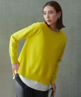 ICB 【新色追加】ソフトカシミヤミックス クルーネックニット