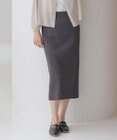 J.PRESS LADIES 【洗える】リブ ナロー スカート
