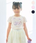 ANY KIDS ネックレス付き ネコTシャツ