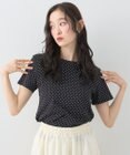earth music&ecology ドットプリントＴシャツ