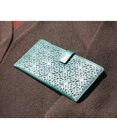 genten ダイヤカットワーク　マチなし長財布