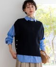 23区 L コットンギマ ニットベスト