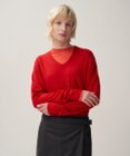 ATON SHEER WOOL | Vネックセーター