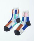 TRICOTE RANDOM PATCH MAMA SOCKS / ランダムパッチママソックス (LADIES)