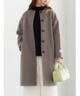 Te chichi ウールメルトンノーカラーロングコート《2025winter catalog item》