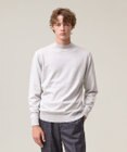 J.PRESS MEN 動きやすさにこだわった立体設計【洗える】コットンカシミヤモックネック ニット